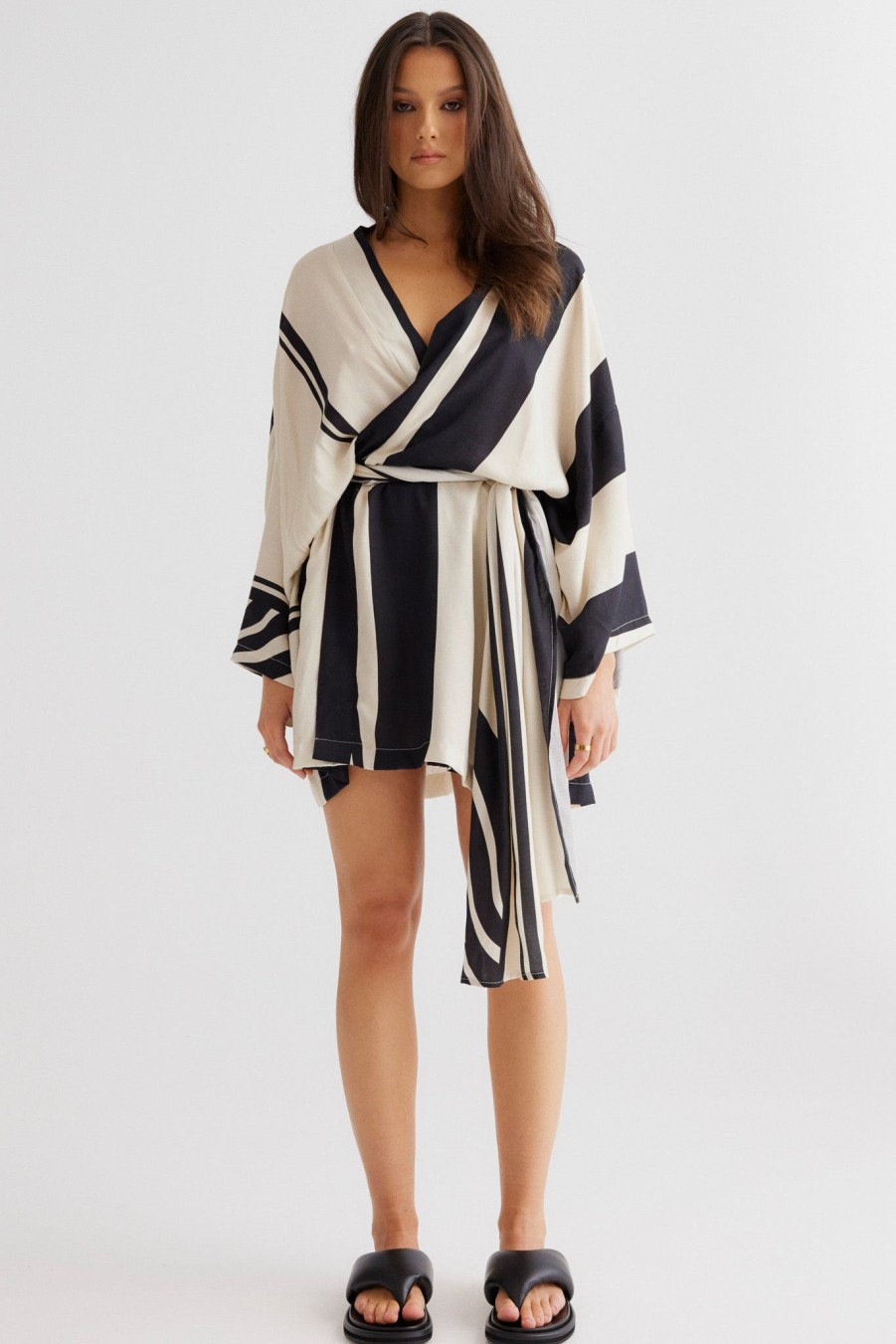 SNDYS Alba Wrap Dress Wholesale