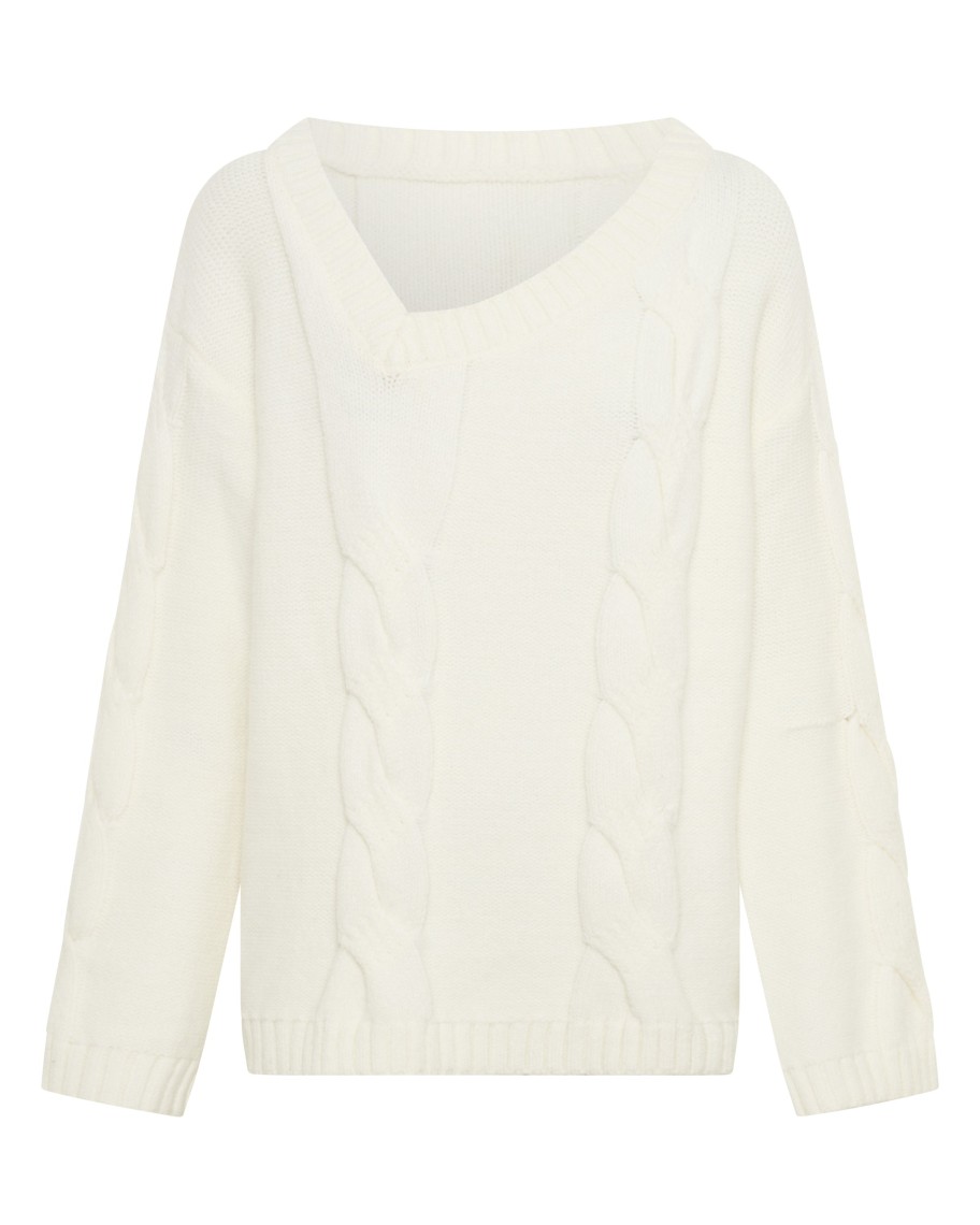 SNDYS Ana Cable Knit Jumper New