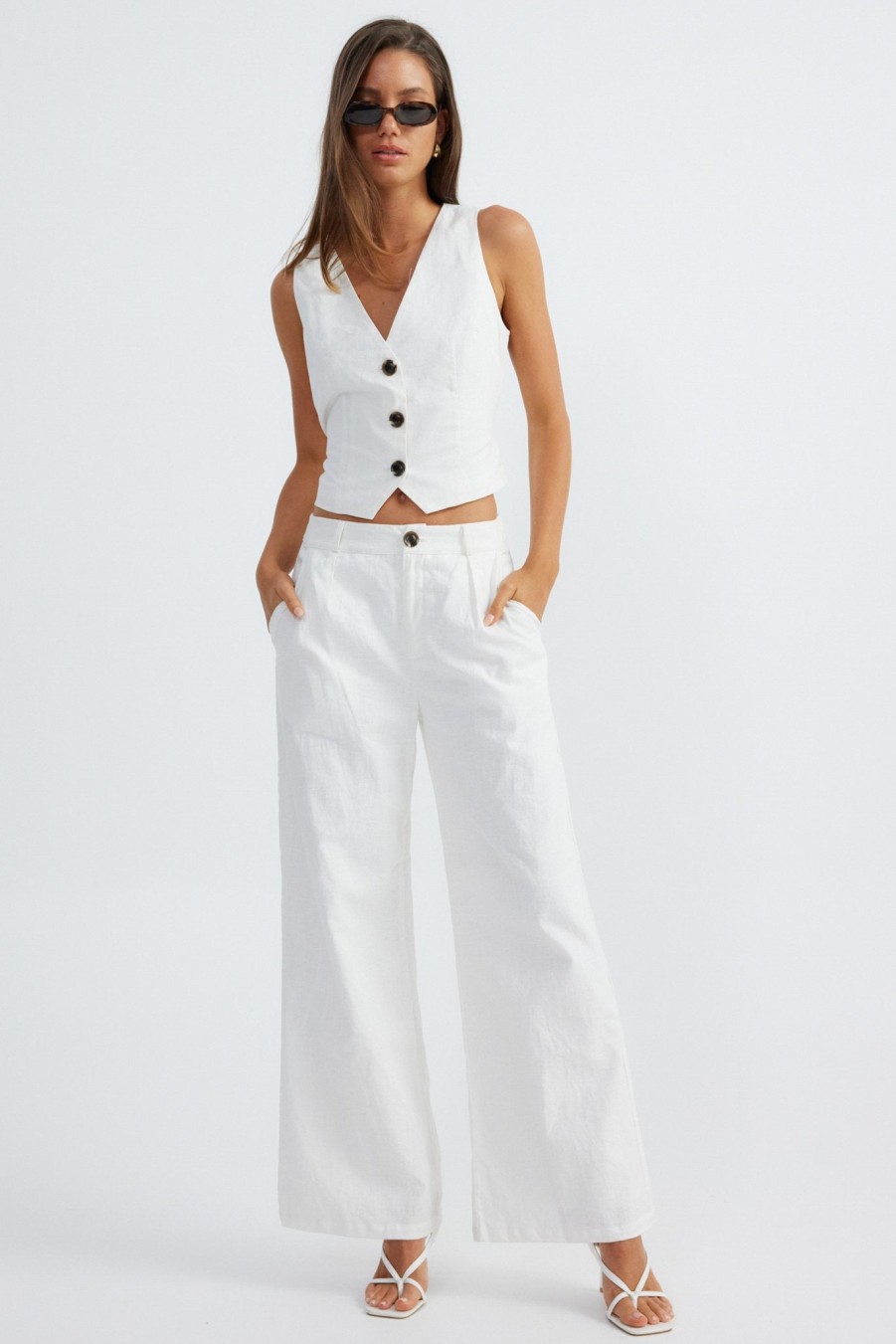 SNDYS Hale Linen Pants Best