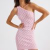 SNDYS Claire One Shoulder Mini Dress Best